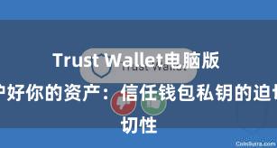 Trust Wallet电脑版 保护好你的资产：信任钱包私钥的迫切性